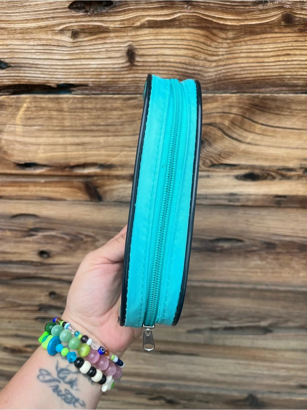 DISNEY | Phineas & Ferb Perry the Platypus Face Cosmetic Bag Pencil Pouch